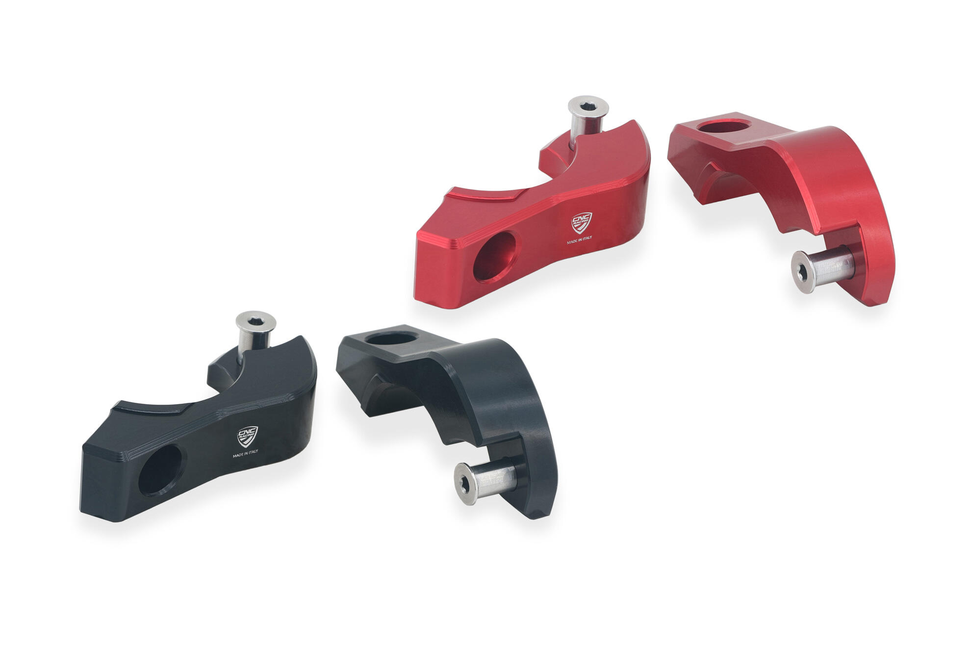 CNC Racing OE Handlebar Deletes for the Ducati Panigale V2 (2025+) CNC Racing OE Handlebar Deletes for the Ducati Panigale V2 (2025+)